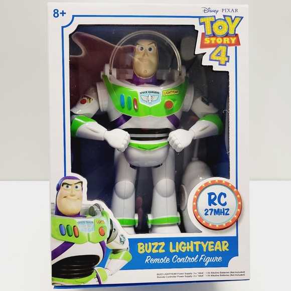 BUZZ LIGHTYEAR Toy Story 4 Remote Control Figure New in Box - Picture 9 of 13
